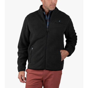 Tailor Vintage Mens Phantom Berber Shadow Polar Fleece Cozy Jacket Size XL NWT